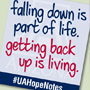 UA Hope Notes Poster Graphic