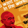 Step UP! Gandhi Poster Graphic